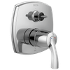 Delta Stryke(R): 14 Series Integrated Diverter Trim with Three Function Diverter Less Diverter Handle