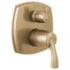Delta Stryke(R): 14 Series Integrated Diverter Trim with Three Function Diverter Less Diverter Handle