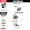 Delta Broderick(R): 17T Series Tub Shower Trim