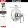Delta Broderick(R): 17T Series Valve Only Trim