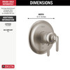 Delta Bonacci(TM): 17 Series Valve Only Trim