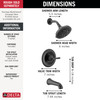 Delta Roe(TM): Monitor(R) 14 Series Tub and Shower