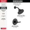 Delta Bonacci(TM): 14 Series Shower Trim