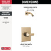 Delta Velum(TM): Monitor 14 Series Shower Trim - Less Head
