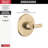 Delta Lineax(TM): Monitor 14 Series Valve Only Trim