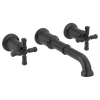 Delta Broderick(R): Wall Mount Bathroom Faucet Handle Kit-Cross