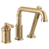 Delta Broderick(R): 3-Hole Roman Tub w/Hand Shower - Handle Kit-Level