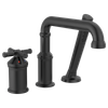 Delta Broderick(R): 3-Hole Roman Tub w/Hand Shower - Handle Kit-Cross