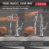 Delta Cassidy(R): Touch2O(R) Bar / Prep Faucet with Touchless Technology