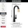 Delta Monrovia(R): Touch2O(R) Bar / Prep Faucet with Touchless Technology