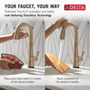 Delta Monrovia(R): Touch2O(R) Bar / Prep Faucet with Touchless Technology
