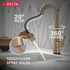 Delta Monrovia(R): Touch2O(R) Bar / Prep Faucet with Touchless Technology