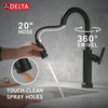 Delta Altado(TM): Touch2O(R) Technology Bar / Prep Faucet with Touchless Technology