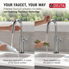 Delta Altado(TM): Touch2O(R) Technology Bar / Prep Faucet with Touchless Technology