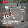 Delta Altado(TM): Touch2O(R) Technology Bar / Prep Faucet with Touchless Technology