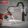 Delta Cordova(TM): Touch2O(R) Bar / Prep Faucet with Touchless Technology