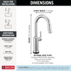 Delta Cordova(TM): Touch2O(R) Bar / Prep Faucet with Touchless Technology