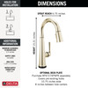 Delta Emmeline(R): Touch2O(R) Bar / Prep Faucet with Touchless Technology