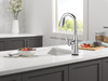 Delta Stryke(R): Touch2O(R) Bar / Prep Faucet with Touchless Technology