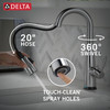 Delta Essa(R): Touch2O(R) Bar / Prep Faucet with Touchless Technology