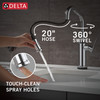 Delta Cordova(TM): Touch2O(R) Bar / Prep Faucet with Touchless Technology