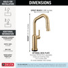 Delta Cordova(TM): Touch2O(R) Bar / Prep Faucet with Touchless Technology