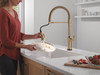 Delta Cordova(TM): Touch2O(R) Technology Kitchen Faucet with Touchless Technology