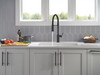 Delta Cordova(TM): Single Handle Pull-Down Kitchen Faucet With Spring Spout
