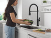 Delta Renaldi(TM): Touch2O(R) Technology Kitchen Faucet with Touchless Technology