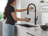 Delta Renaldi(TM): Touch2O(R) Technology Kitchen Faucet with Touchless Technology