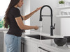 Delta Renaldi(TM): Touch2O(R) Technology Kitchen Faucet with Touchless Technology