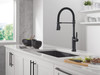 Delta Renaldi(TM): Touch2O(R) Technology Kitchen Faucet with Touchless Technology