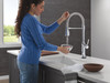 Delta Renaldi(TM): Touch2O(R) Technology Kitchen Faucet with Touchless Technology
