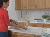Delta Renaldi(TM): Touch2O(R) Technology Kitchen Faucet with Touchless Technology