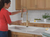 Delta Renaldi(TM): Touch2O(R) Technology Kitchen Faucet with Touchless Technology