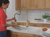 Delta Renaldi(TM): Touch2O(R) Technology Kitchen Faucet with Touchless Technology