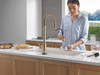 Delta Trinsic(R): Touch<sub>2</sub>O(R) Technology Kitchen Faucet with Touchless Technology