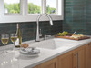 Delta Monrovia(R): Touch<sub>2</sub>O(R) Technology Kitchen Faucet with Touchless Technology