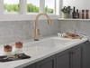 Delta Monrovia(R): Touch<sub>2</sub>O(R) Technology Kitchen Faucet with Touchless Technology
