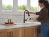Delta Broderick(R): Touch<sub>2</sub>O(R) Technology Kitchen Faucet with Touchless Technology