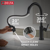 Delta Cordova(TM): Touch2O(R) Technology Kitchen Faucet with Touchless Technology