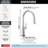 Delta Cordova(TM): Touch2O(R) Technology Kitchen Faucet with Touchless Technology