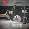 Delta Cordova(TM): Touch2O(R) Technology Kitchen Faucet with Touchless Technology