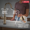 Delta Cordova(TM): Touch2O(R) Technology Kitchen Faucet with Touchless Technology