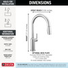 Delta Cordova(TM): Single Handle Pull-Down Kitchen Faucet