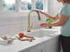 Delta Emmeline(R): Touch<sub>2</sub>O(R) Technology Kitchen Faucet with Touchless Technology