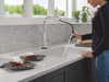 Delta Stryke(R): Touch<sub>2</sub>O(R) Technology Kitchen Faucet with Touchless Technology