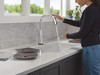 Delta Stryke(R): Touch<sub>2</sub>O(R) Technology Kitchen Faucet with Touchless Technology