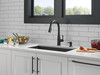 Delta Essa(R): Touch<sub>2</sub>O(R) Technology Kitchen Faucet with Touchless Technology
