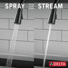 Delta Essa(R): Touch<sub>2</sub>O(R) Technology Kitchen Faucet with Touchless Technology